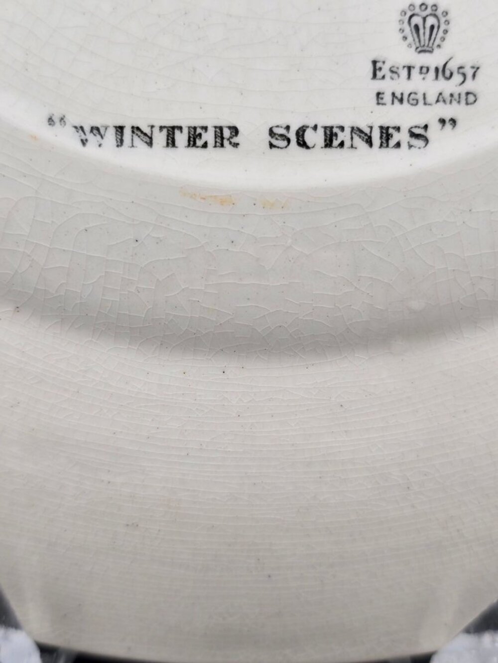 Adams England Snowed Up Ruffed Grouse In Winter 10" Plate Winter Scenes - Picture 9 of 10